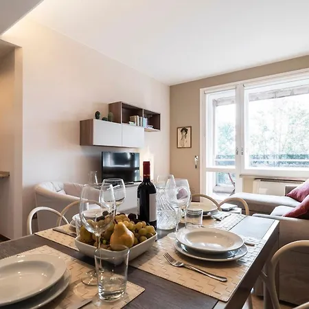 Апартаменты Contempora - Elvezia Park - 2bed, 1baths Overlooking The Park - E32 Милан